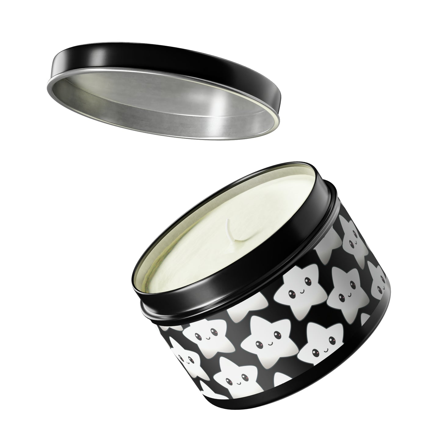 Cute Star Tin Candles - 4oz, 8oz