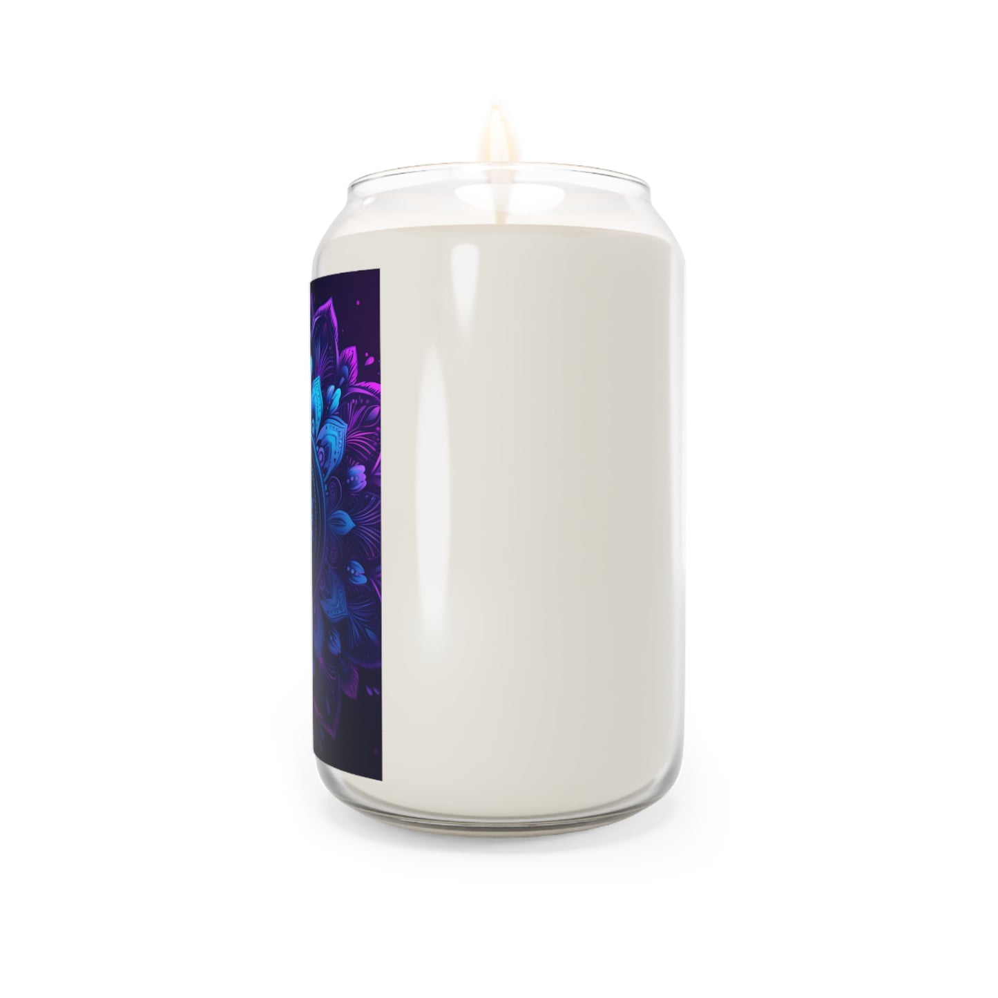 Colorful Flower Scented Candle - 13.75oz