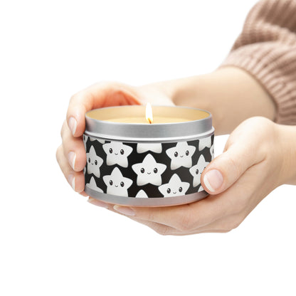 Cute Star Tin Candles - 4oz, 8oz