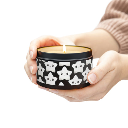 Cute Star Tin Candles - 4oz, 8oz