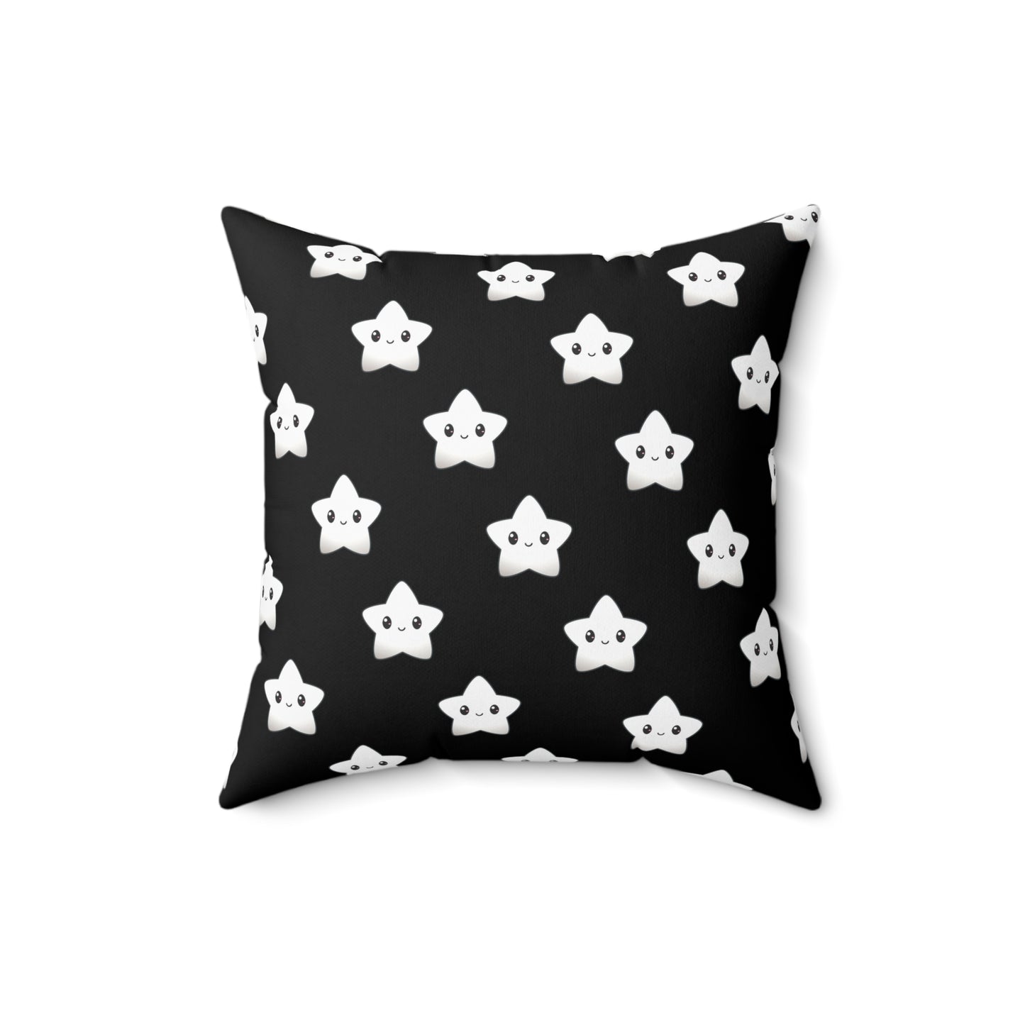 Cute Star Suede Square Pillow