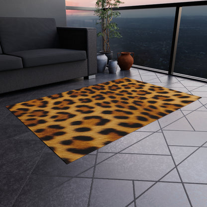 Leopard Pattern Outdoor Rug