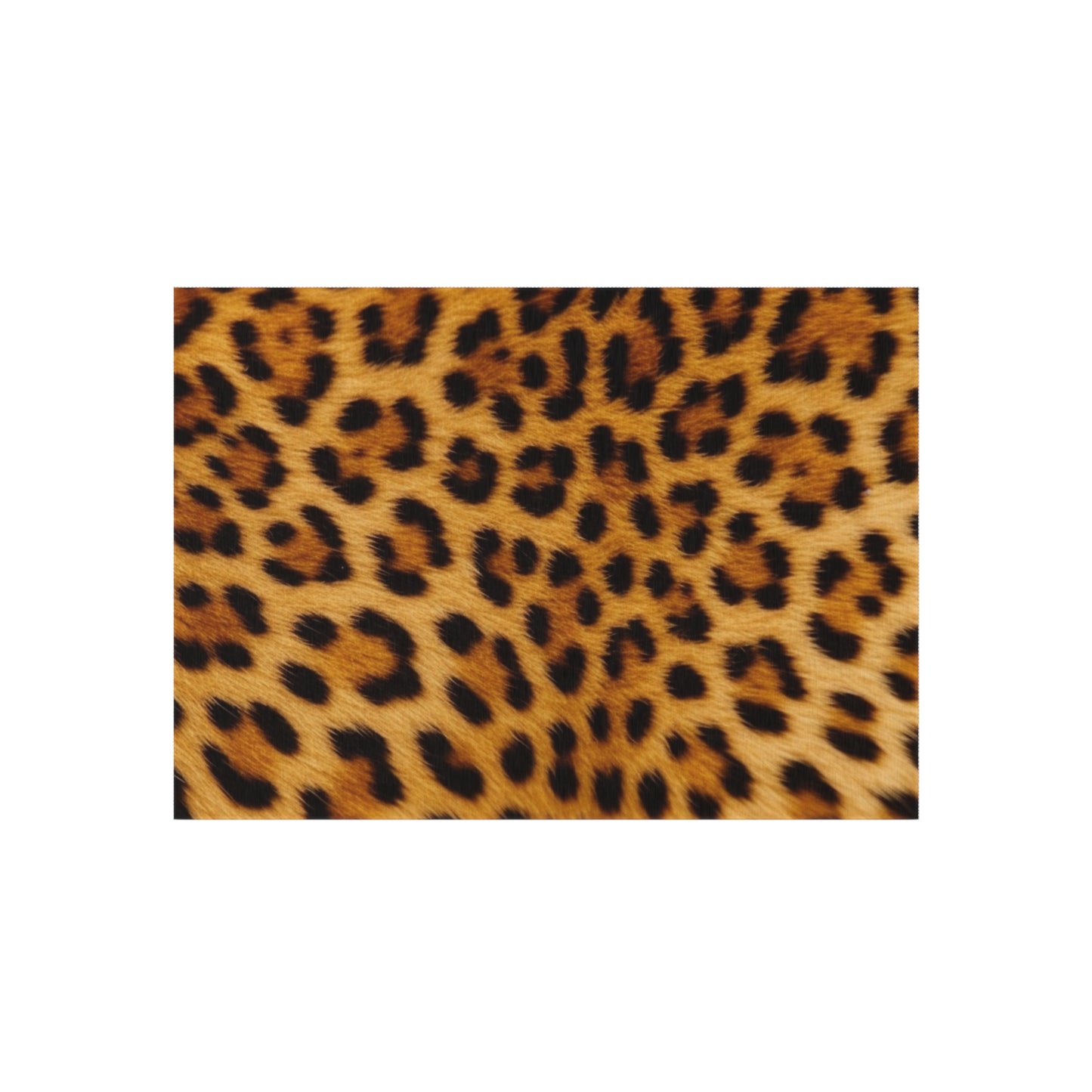 Leopard Pattern Outdoor Rug