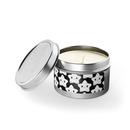 Cute Star Tin Candles - 4oz, 8oz