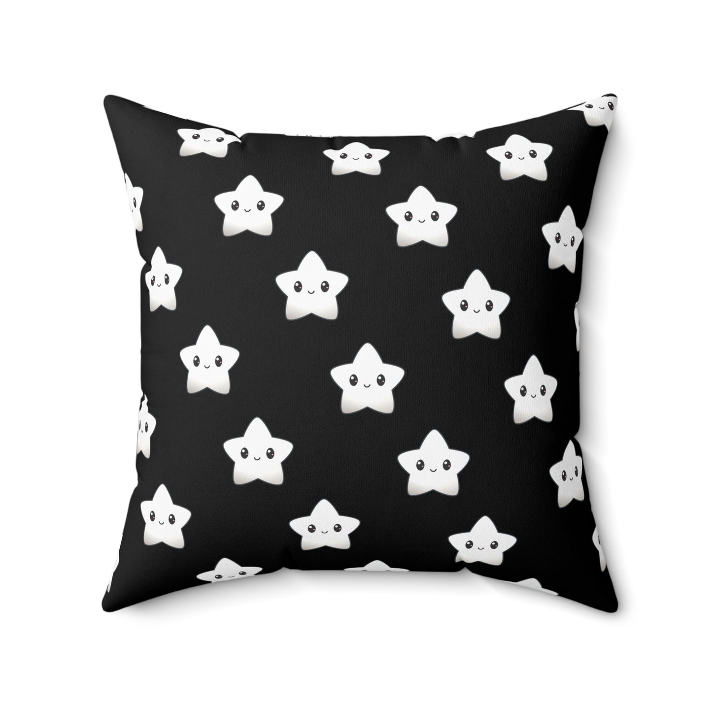 Cute Star Suede Square Pillow