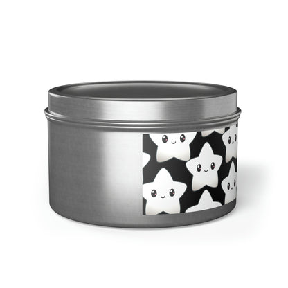 Cute Star Tin Candles - 4oz, 8oz