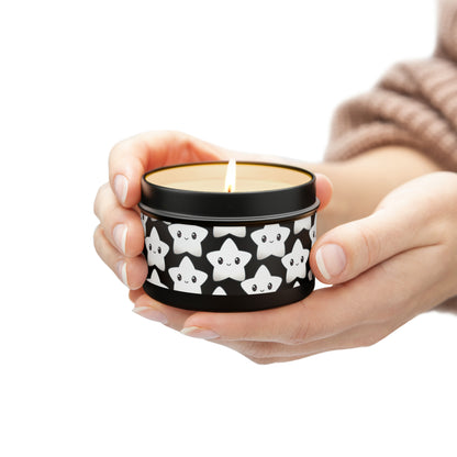 Cute Star Tin Candles - 4oz, 8oz