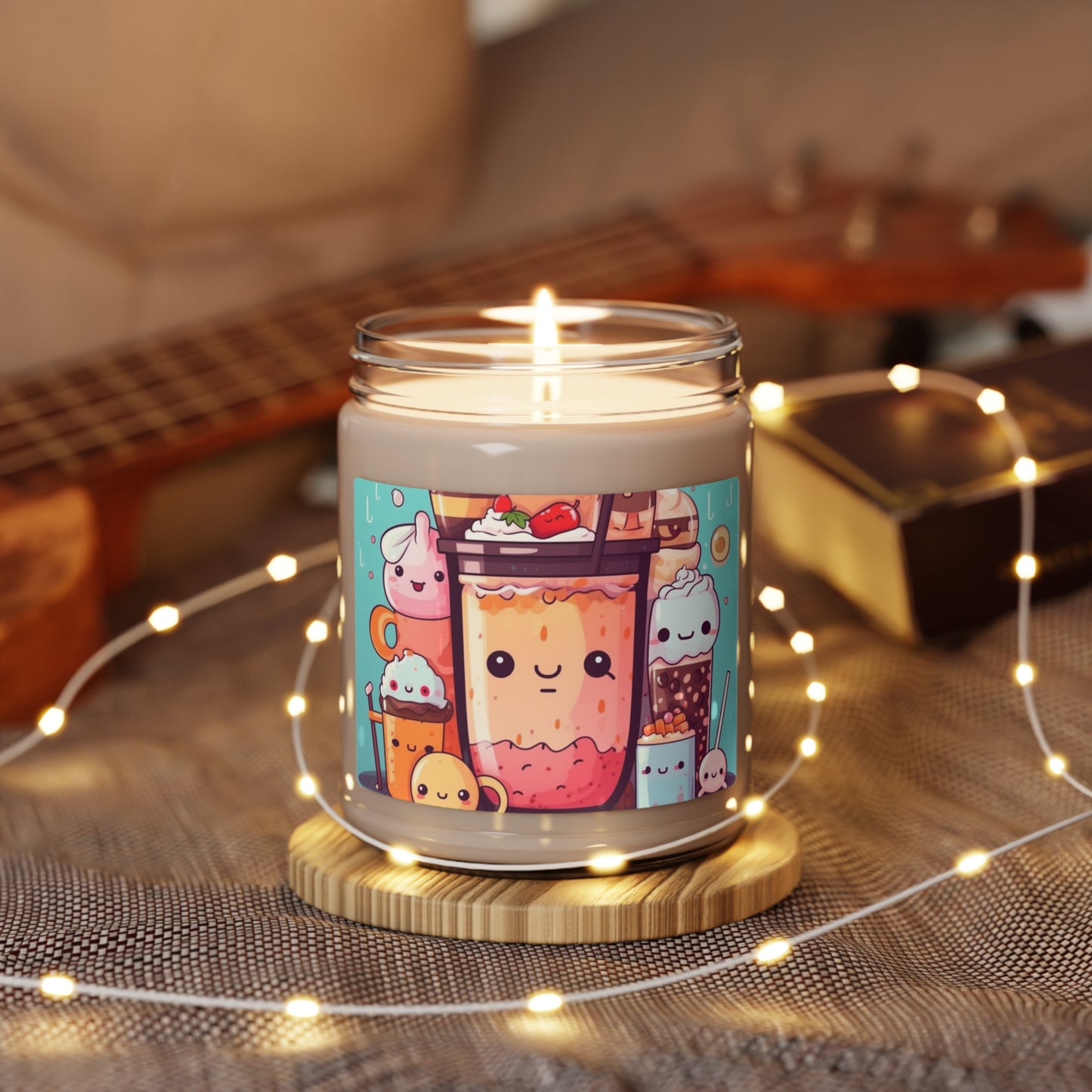 Cute Boba Scented Candle - 9oz