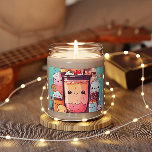 Cute Boba Scented Candle - 9oz