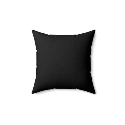 Abstract Heart Suede Square Pillow