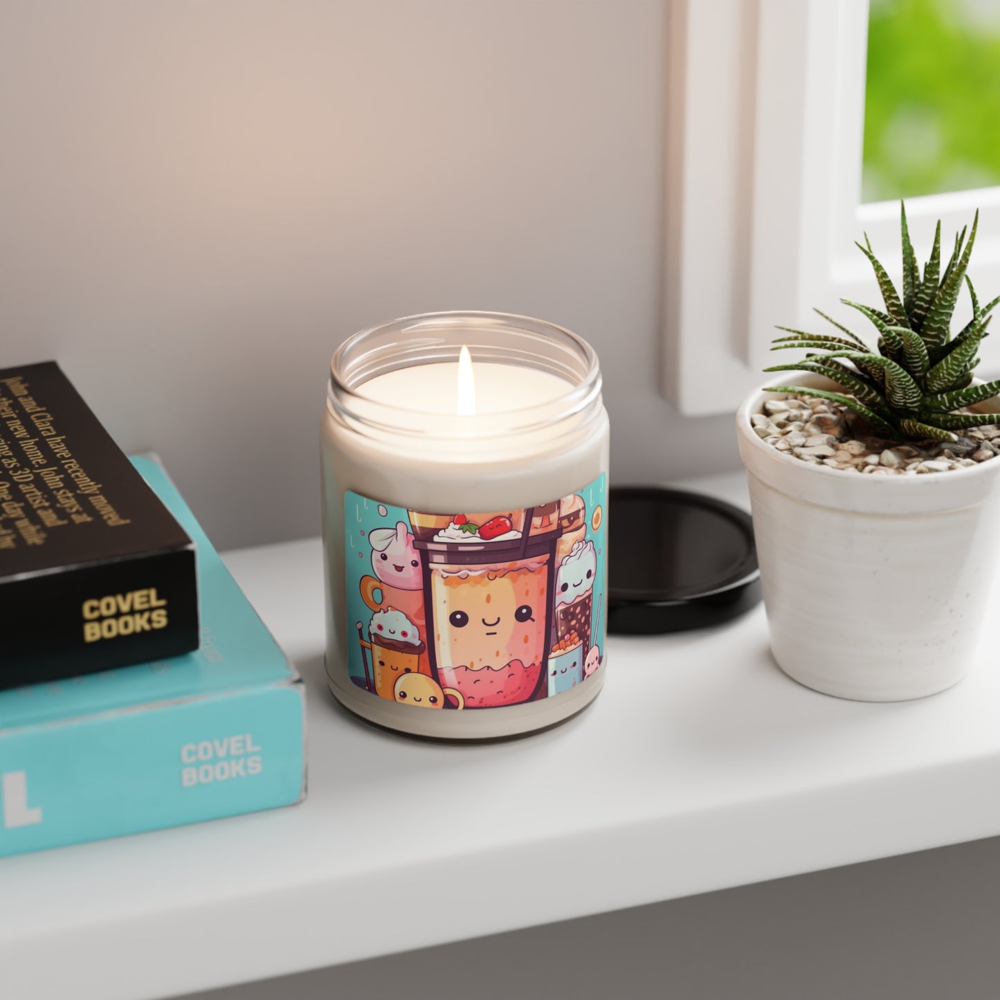 Cute Boba Scented Candle - 9oz