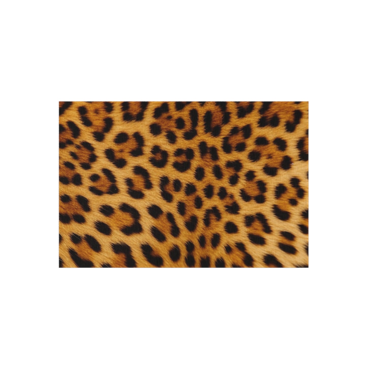 Leopard Pattern Outdoor Rug