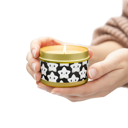 Cute Star Tin Candles - 4oz, 8oz