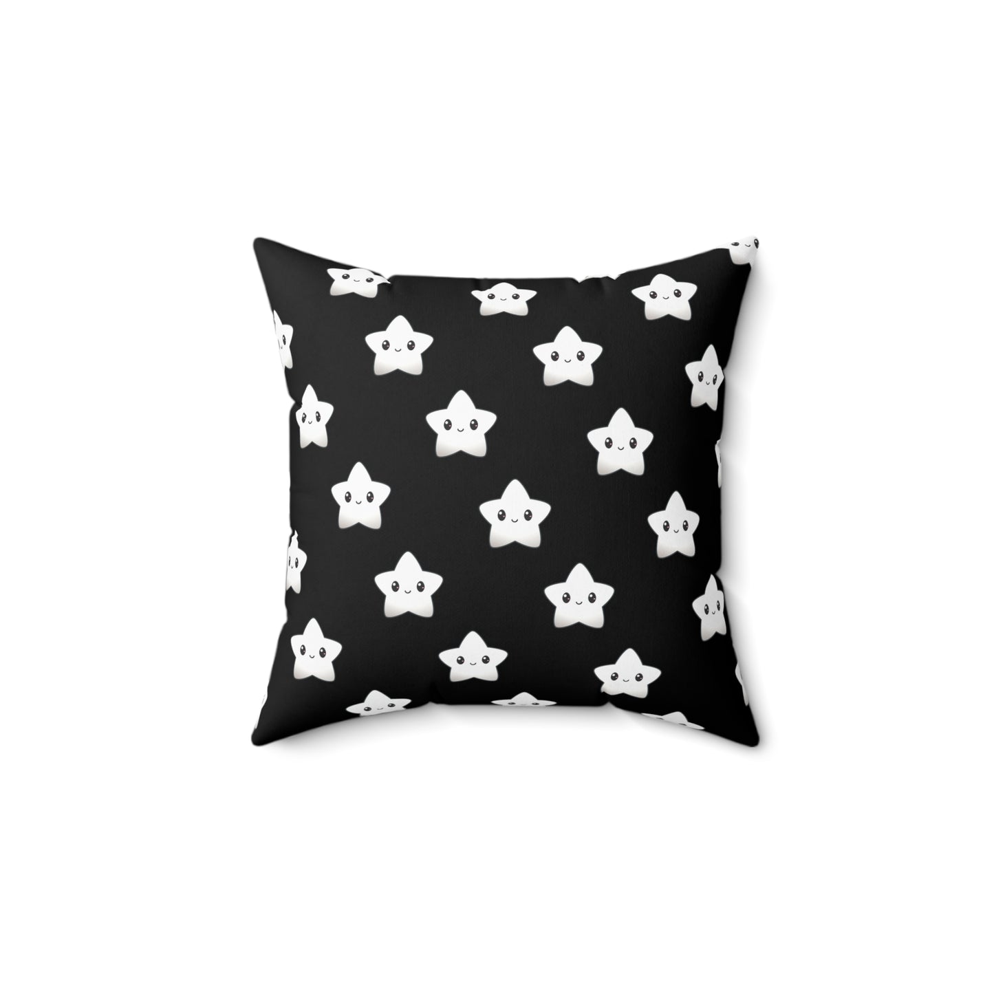 Cute Star Suede Square Pillow