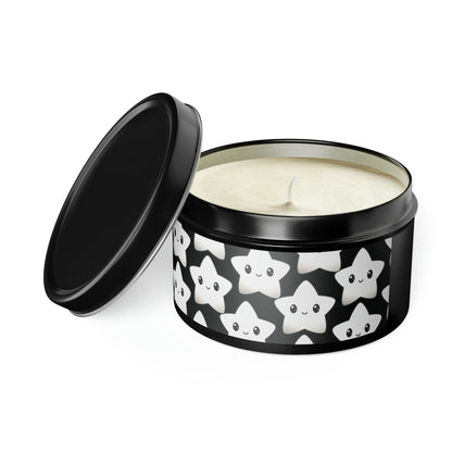 Cute Star Tin Candles - 4oz, 8oz